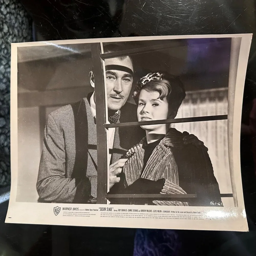 Vintage 1961 Warner Bros. Movie Still "Susan Slade" Featuring Connie Stevens & T - Picture 2 of 14